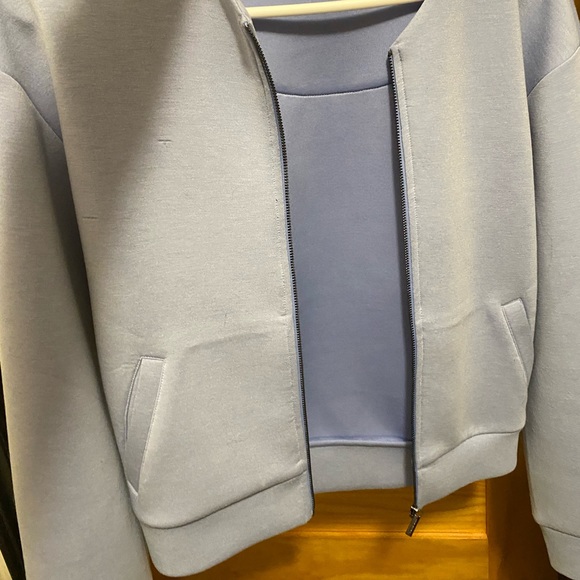 Armani Light Blue Skirt with Jacket - Picture 6 of 8